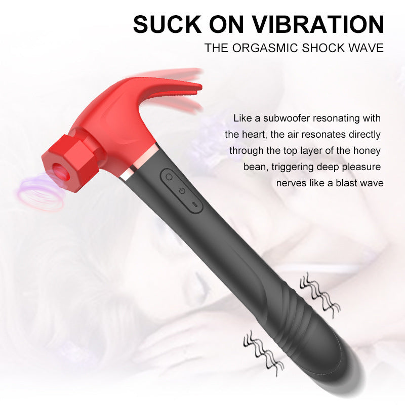 Hammer Sucking Slapping Vibrator