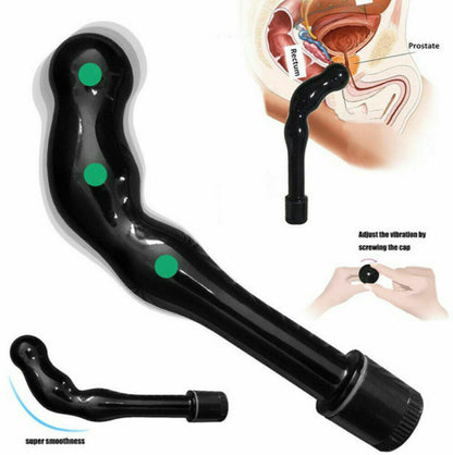 Unisex G-spot Masturbation Curved Vibrator