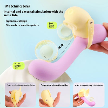 【Pink PoP】Wearable female egg patting and sucking