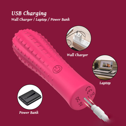 Langya Silicone Full Rubber Vibrator