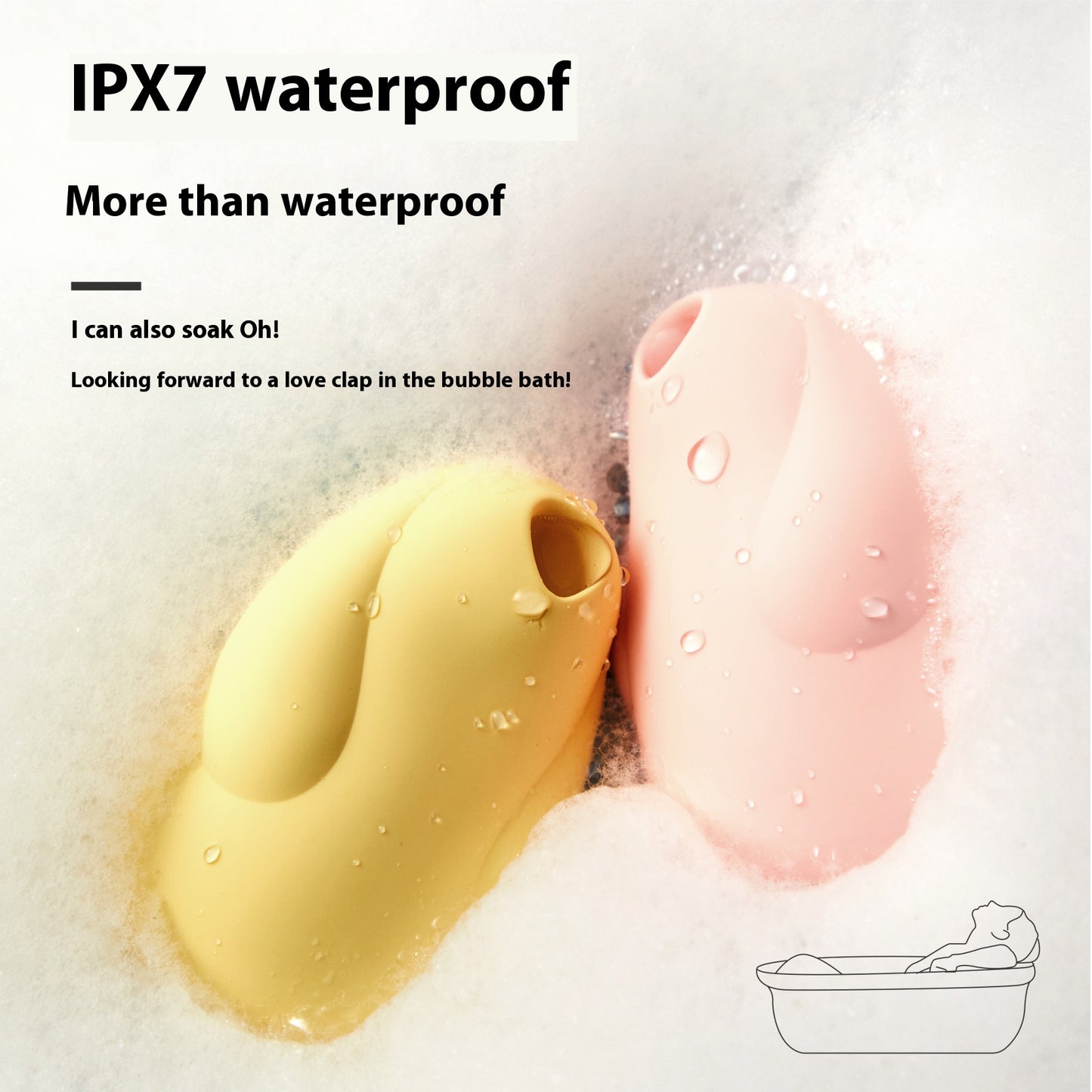 【Pink PoP】Women use the fun of sucking the jumping egg. The sound wave vibration of the jumping egg helps with sleep