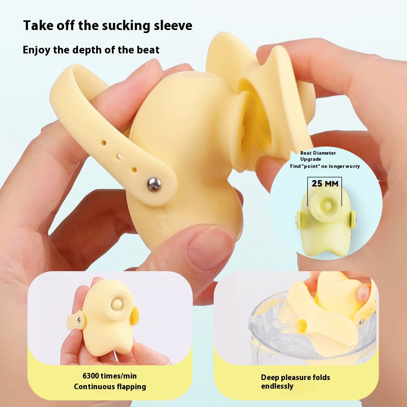 【Pink PoP】Wearable female egg patting and sucking