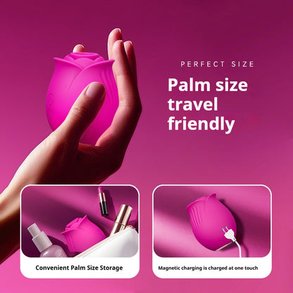 【Pink PoP】Vibrators,9 Vibrating,Hidden Appearance, Travel Friendly, Air Pulse, Vacuum Negative Pressure