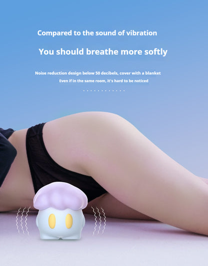Cloud Shape Atmosphere Light Sucking Vibrator