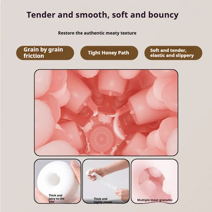【Pink PoPo】Men Sexy Toys Ki Diy Masturbation Cup Firming Style