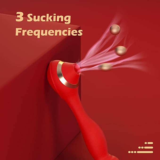 Magic Finger Sucking Vibrator