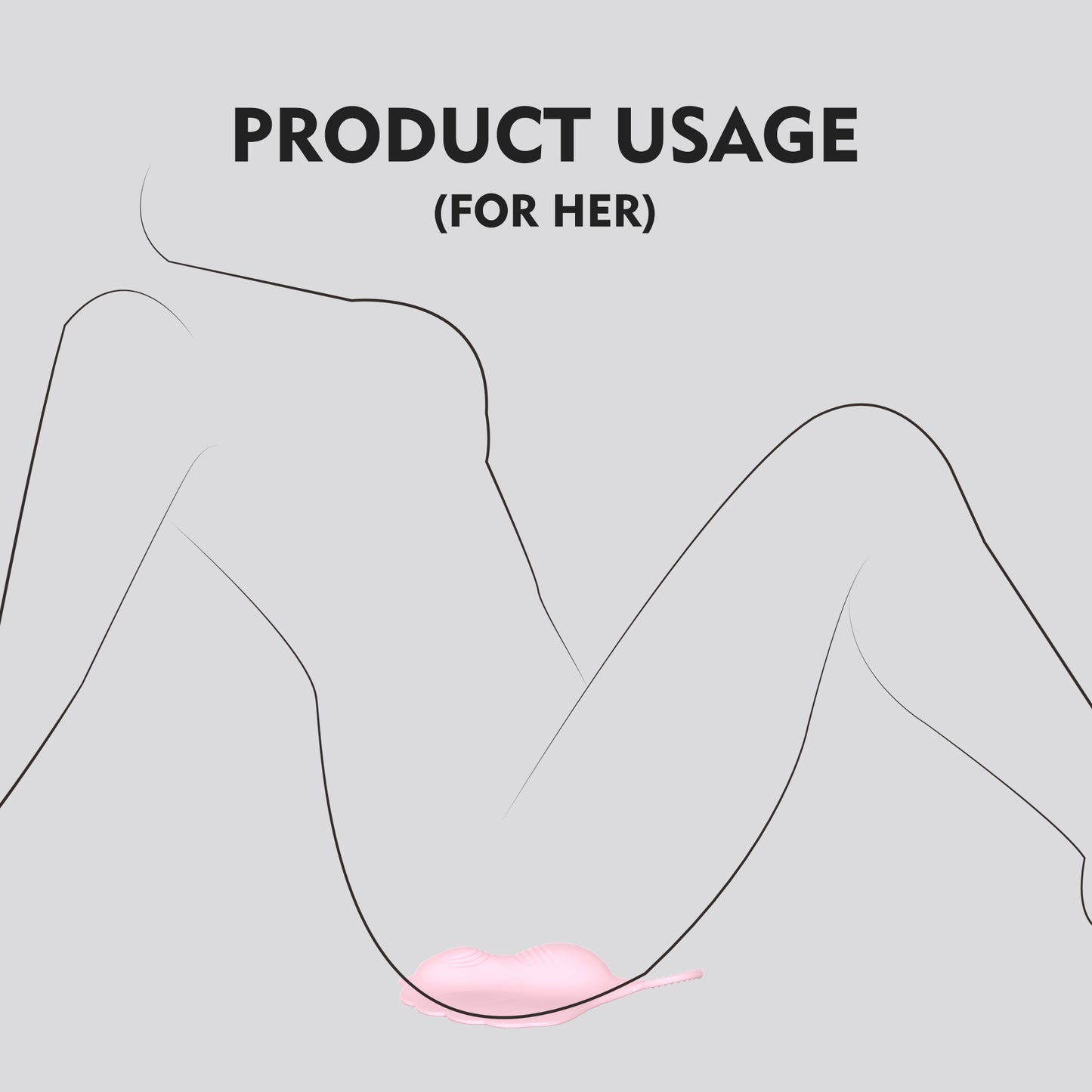 Wireless Remote Control Silicone Masturbation Cushion