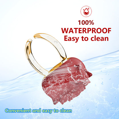 Rose Ring Vibrator Egg