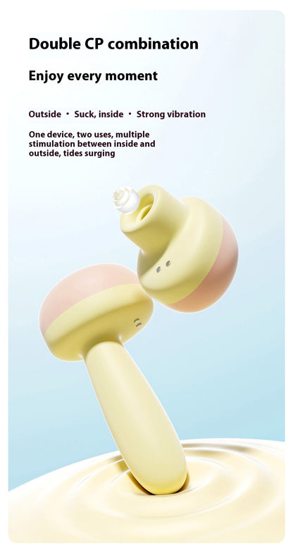 Alarm Clock-Shaped Internal Sucking Vibrator