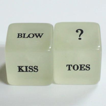 Erotic Luminous Dice (6 sets）