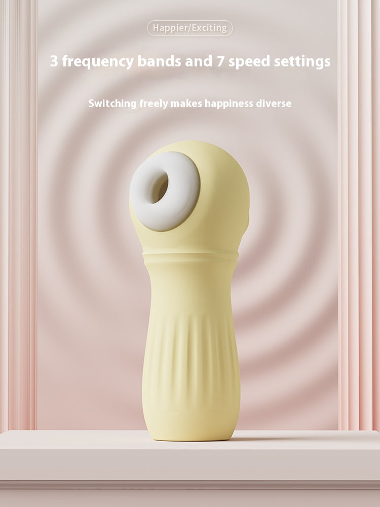 【Pink PoP】Suck the vibration stick, suck at point c, the suction head is replaceable, soft and skin-like