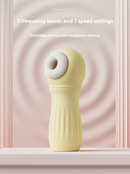 【Pink PoP】Suck the vibration stick, suck at point c, the suction head is replaceable, soft and skin-like