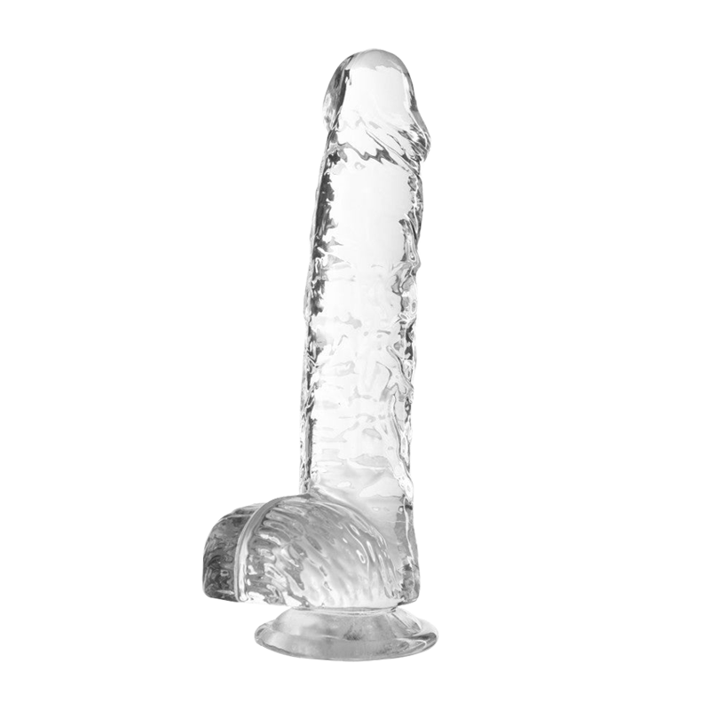 【Pink PoP】Peropus Manual transparent Penis Female Masturbation dummy penis