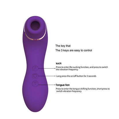 Little Sea Lion 10-Frequency Sucking Tongue Licking Vibrator
