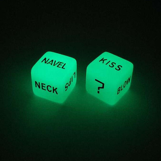 Erotic Luminous Dice (6 sets）