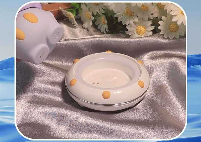 Cloud Shape Atmosphere Light Sucking Vibrator