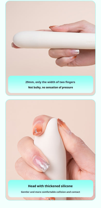 Molly Heated Telescopic Massage Vibrator