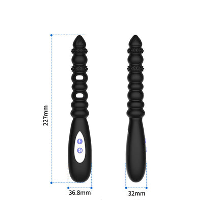 【Pink PoP】Women's vibration stick, flexible and easy to bend, advanced beaded stringing model