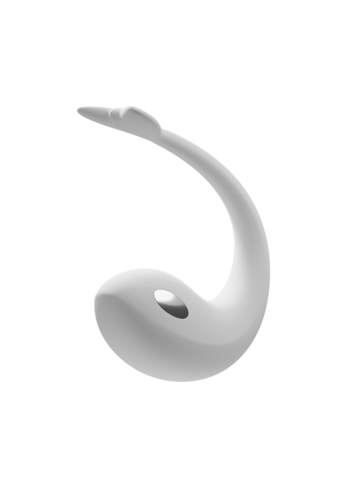 【Pink PoP】A one-horned whale-shaped female wearable egg-jumping device