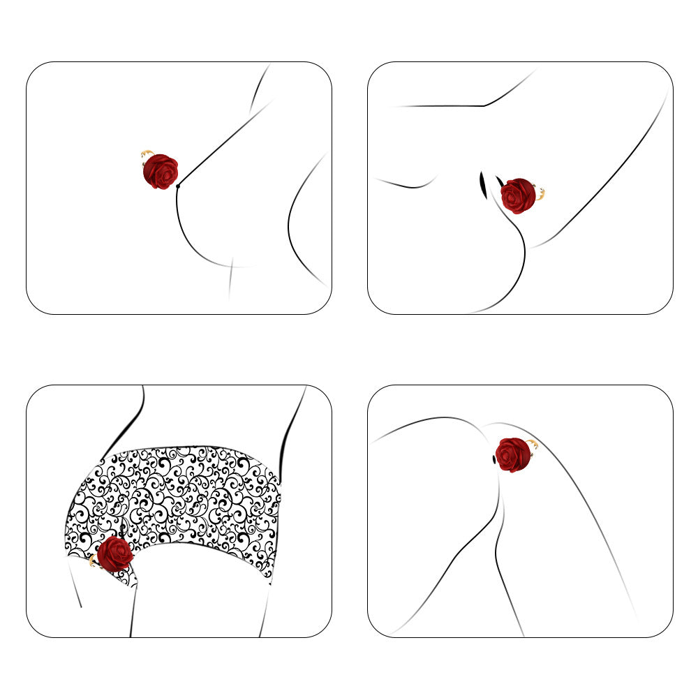 Rose Ring Vibrator Egg