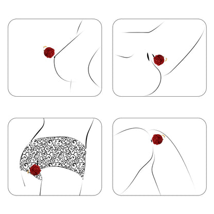 Rose Ring Vibrator Egg