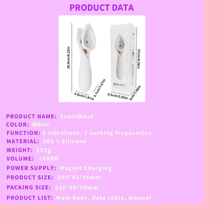 ScentWave Vacuum Sucking Vibrator