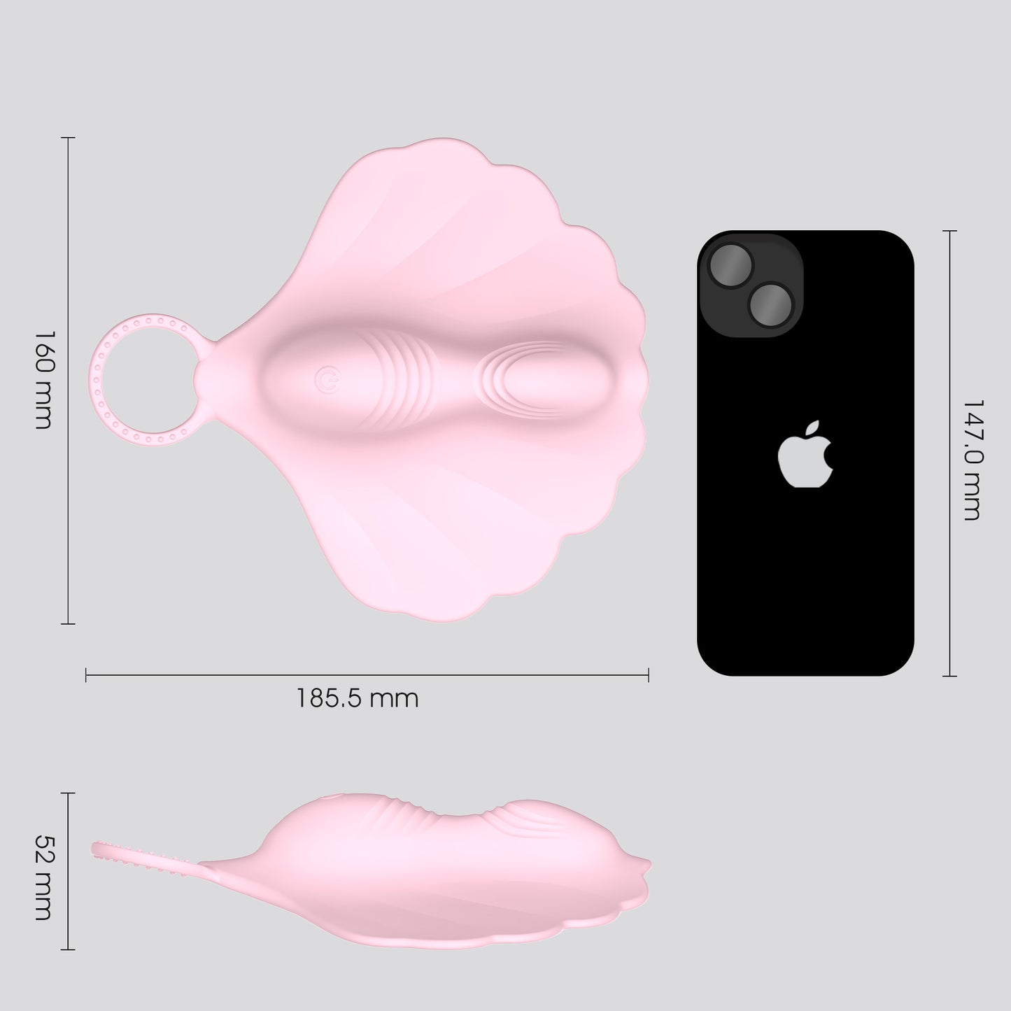 Wireless Remote Control Silicone Masturbation Cushion