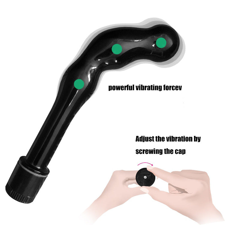 Unisex G-spot Masturbation Curved Vibrator