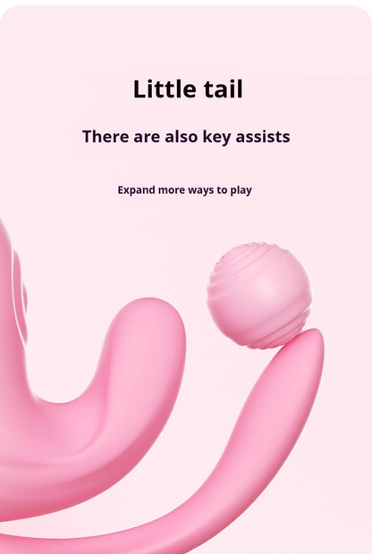 【Pink PoPo】Women Sexy Toys OK Rabbit G-point Stick Vibration
