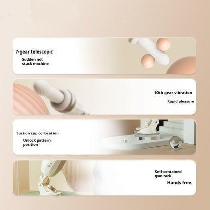【Pink PoP】Vibrator For Women,7 Speeds & 10 Vibrating, Pull-Out Machine， 40° Constant Temperature Heating, Vibration, Massage, Soft Silicone, IPX7 Waterproof