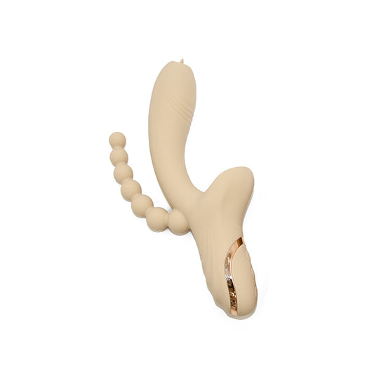 Advanced Version of The Multifunctional Three-Pronged Sucking Vibrator
