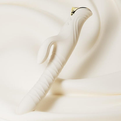 Snake Female Double-Headed Telescopic Vibrator