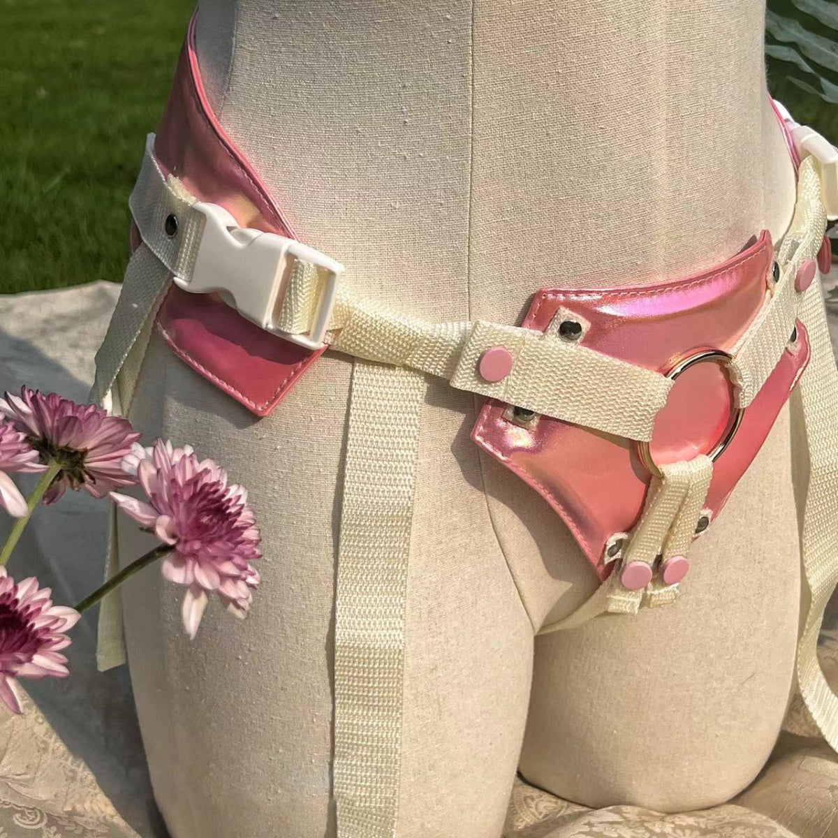 【Pink PoP】Women's wearable prosthetic penis Four Loves Lesbian