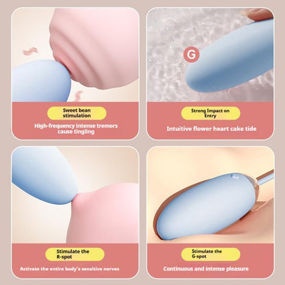 【Pink PoPo】Women Sexy Toys Seductive Remote Control Jumping Egg